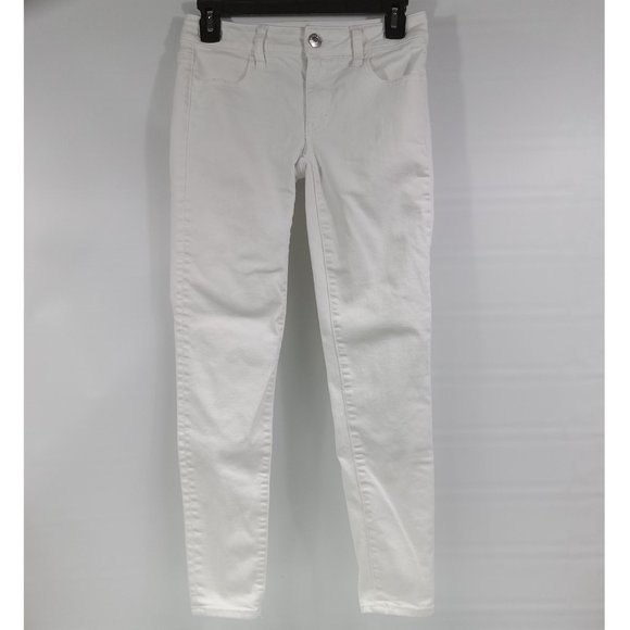 American Eagle Outfitters Denim - American Eagle Super Stretch AEO Denim X White Jeans Size 0